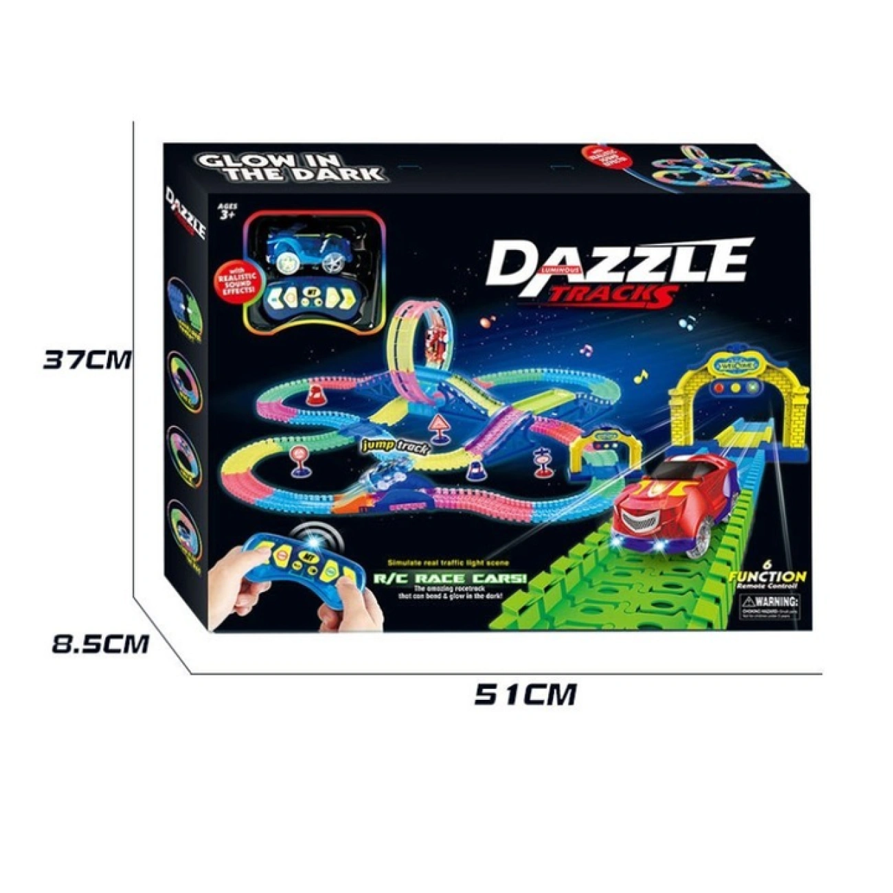 Автотрек гоночный 156 с трассой 475 см звуковыми и световыми эффектами 227 эл. (29198607) - фото 5 Автотрек гоночный 156 с трассой 475 см звуковыми и световыми эффектами 227 эл. (29198607) - фото 5