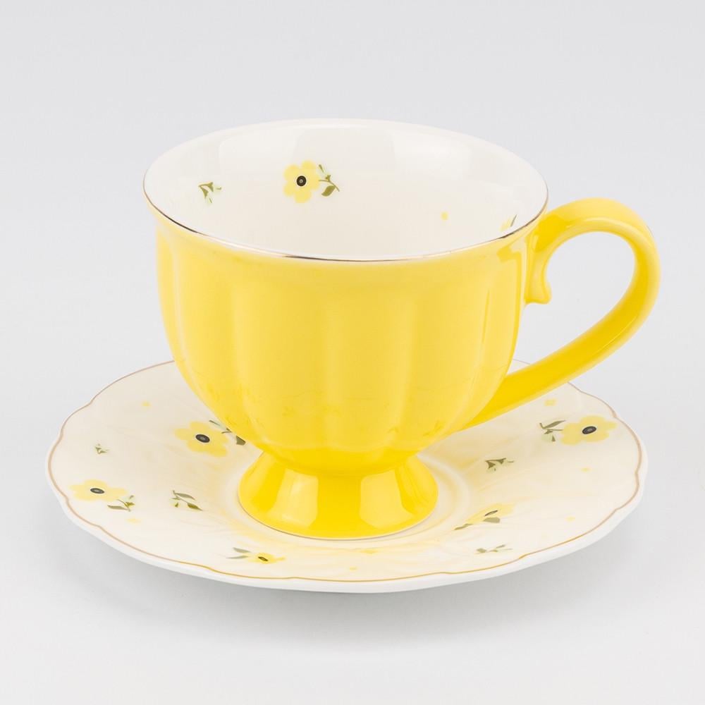 Сервіз для чаю та кави Акварельна ніжність на 6 персон 230 мл Різнокольоровий - фото 6 Сервіз для чаю та кави Акварельна ніжність на 6 персон 230 мл Різнокольоровий - фото 6