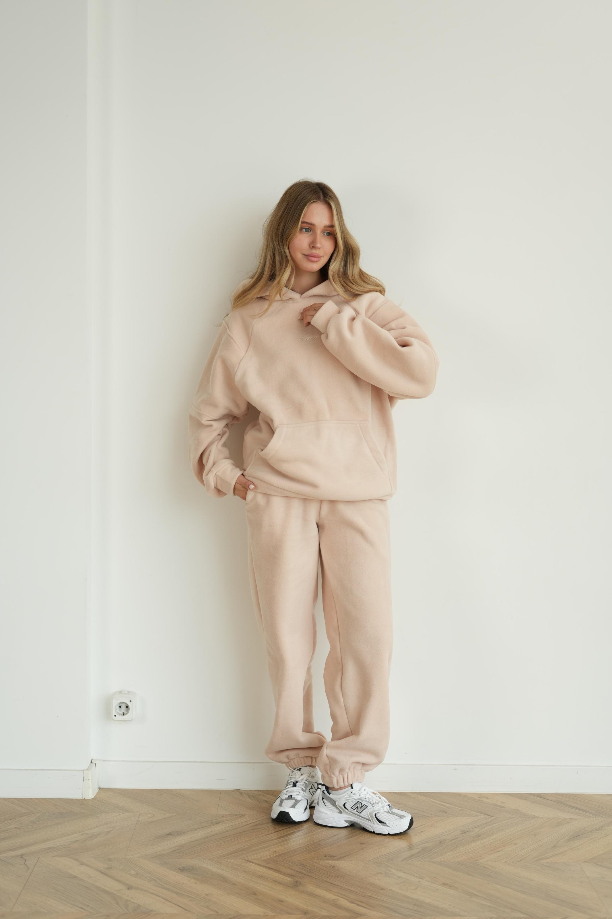 Костюм флисовый BASE 3XL Бежевый (10202XXXL) - фото 3 Костюм флисовый BASE 3XL Бежевый (10202XXXL) - фото 3