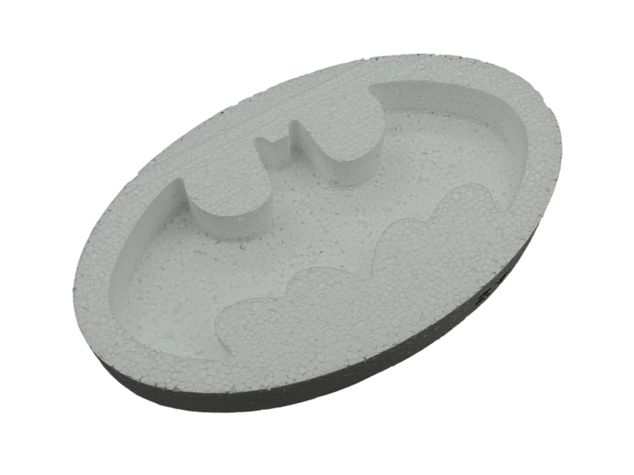 Пенобокс для декорирования Бетмен пенопластовая заготовка для рукоделия 35х21 см Белый (PNB-025)