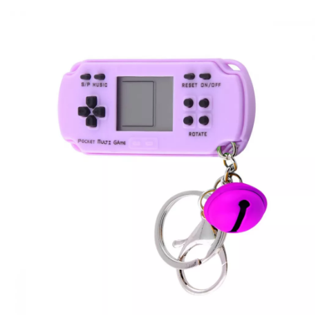 Игровая консоль портативная Keychain Tetris 23 games in 1 Purple (566765) Игровая консоль портативная Keychain Tetris 23 games in 1 Purple (566765)