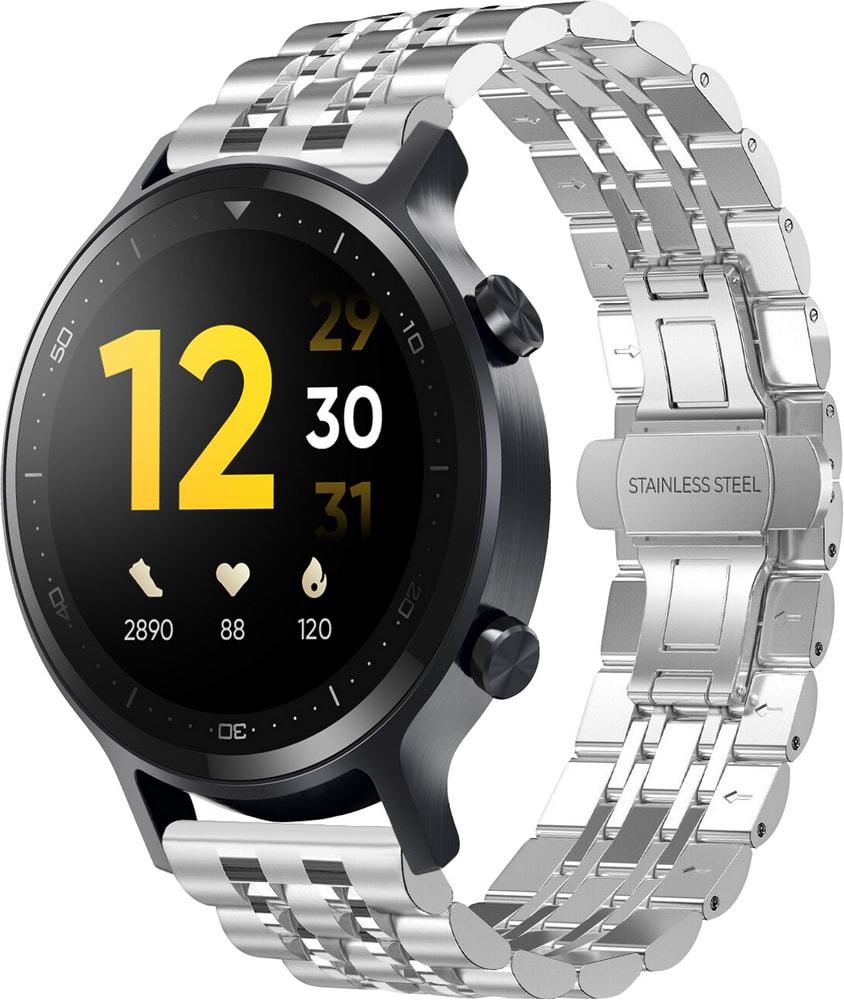 Браслет металлический Spinye для Realme Watch S Silver (28965-59)