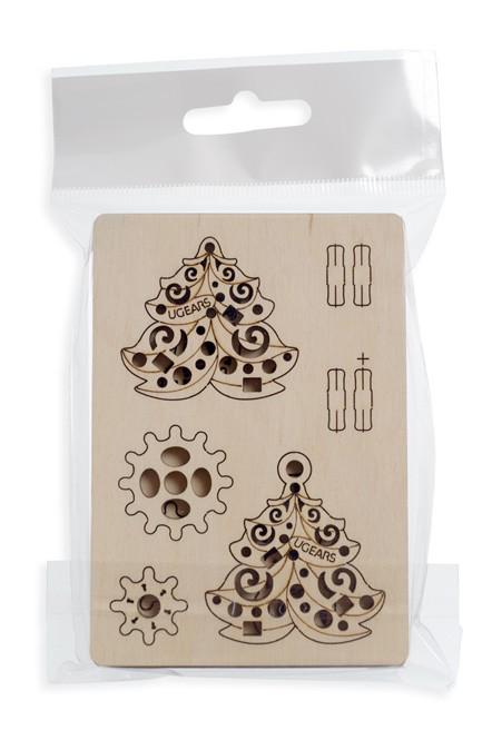 Пазл 3D UGEARS Фіджет Новорічна магія (2264) - фото 2 Пазл 3D UGEARS Фіджет Новорічна магія (2264) - фото 2