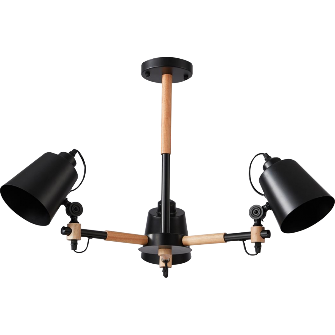 Люстра Loft LTR 3 BK E27 max 3х40 W Черный (V6939442478600)