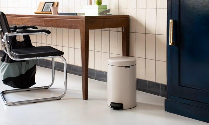 Бак для сміття Brabantia Pedal Bin NewIcon 20 л Бежевий (304460) - фото 7