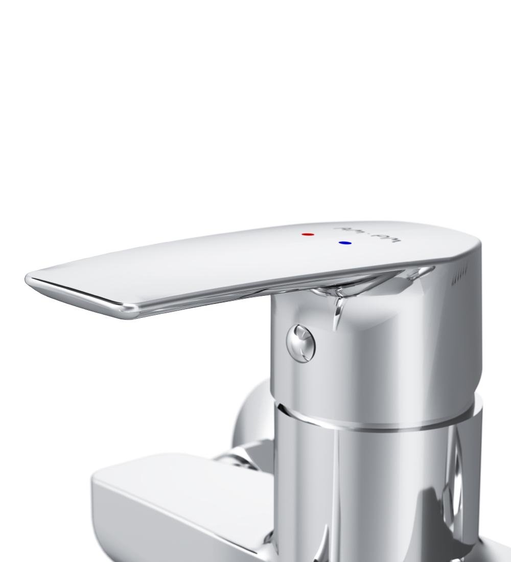 Змішувач для ванної AM.PM Gem F90E90000 одноважільний Хром (130274) - фото 3 Змішувач для ванної AM.PM Gem F90E90000 одноважільний Хром (130274) - фото 3