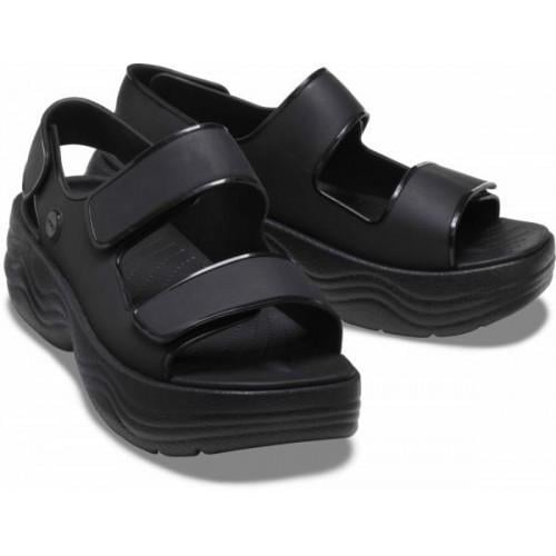 Сандалії жіночі Crocs Skyline Sandal Platform Black р. 40-41 Чорний (24477)