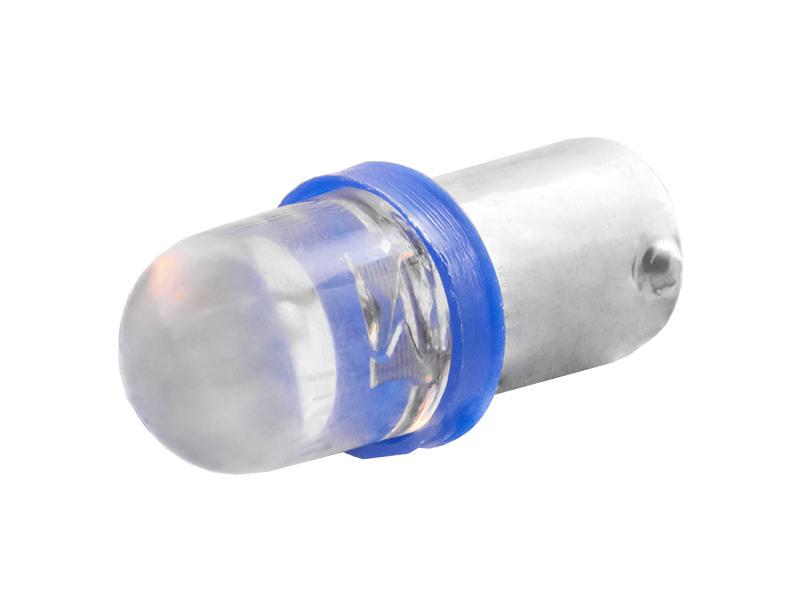 Автомобильная лампа светодиодная LEDUA BA9S-1pc круглый LED 12V Синий (92)