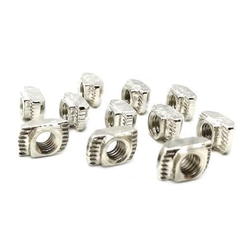 Гайки Т-подібні 20TN-M5 для 6 мм паза алюмінієвого профілю 20 серії M5 сталь 10 шт. (287676) Гайки Т-подібні 20TN-M5 для 6 мм паза алюмінієвого профілю 20 серії M5 сталь 10 шт. (287676)