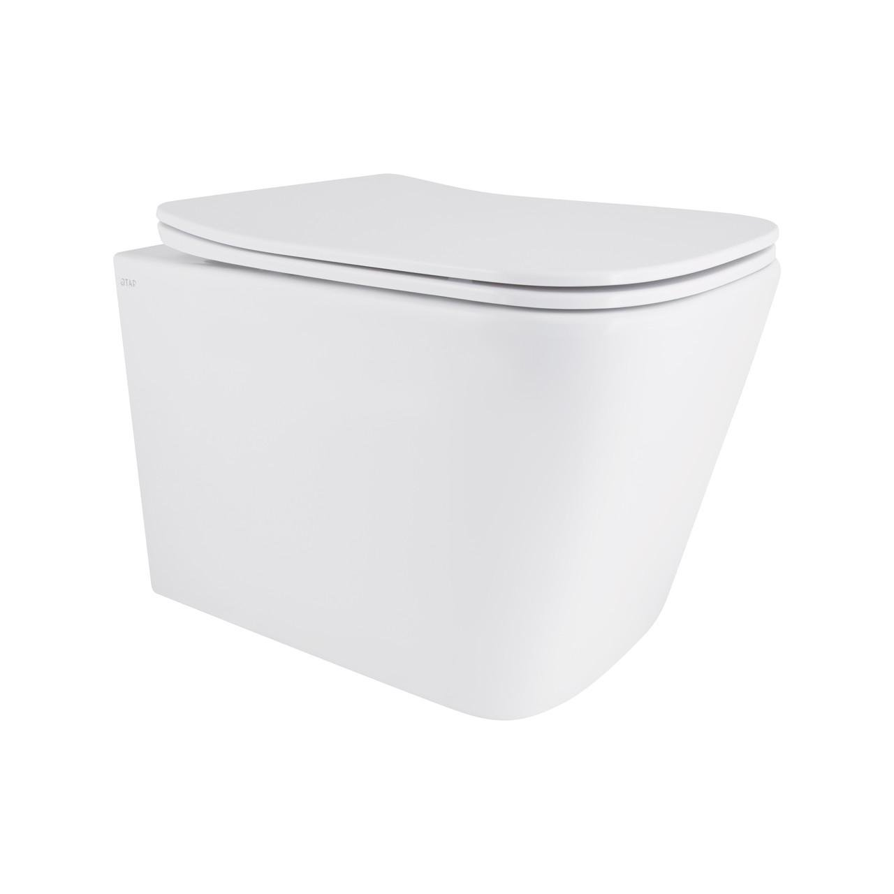 Унитаз подвесной Qtap Tern с сиденьем Soft-close (QT17332303ASW)