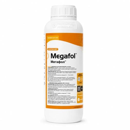 Биостимулятор и антистрессант Valagro Мегафол 1 л (833) Биостимулятор и антистрессант Valagro Мегафол 1 л (833)