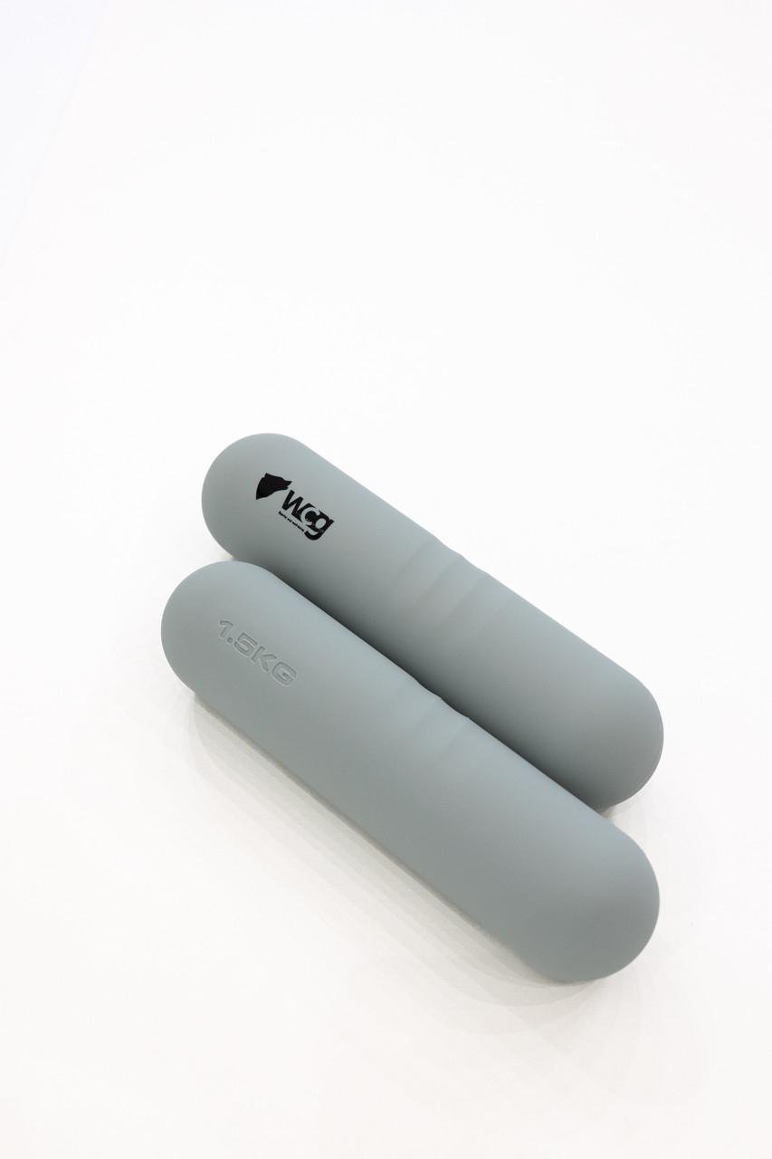 Гантели женские WCG Caps Soft Touch 1,5 кг 2 шт. (2710994604)