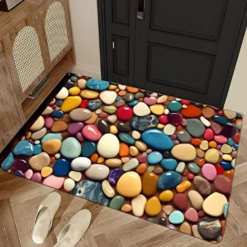 Килимок для ванної кімнати 50х80 см Різнокольоровий (G00161) - фото 8 Килимок для ванної кімнати 50х80 см Різнокольоровий (G00161) - фото 8