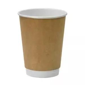 Одноразова склянка паперова Romus Євро Крафт двостінна 180 мл 30 шт. Білий (R18030772)