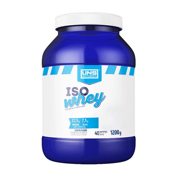 Протеин UNS Iso Whey 1,2 кг Клубничное мороженое (6678V11226)