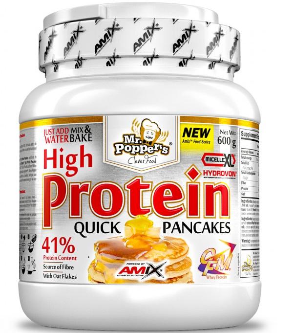 Заменитель питания Amix Nutrition Mr.Popper´s High Protein Pancakes 600 г 10 порций Chocolate Coconut