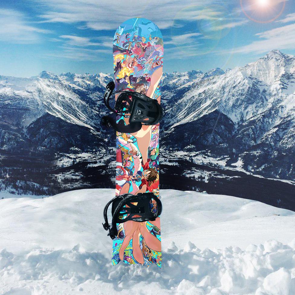 Наклейка на сноуборд One Piece (bord_1364)