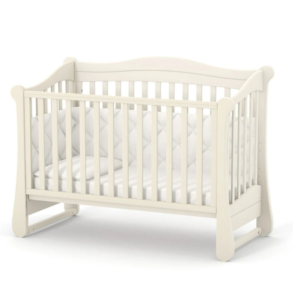 Детская кроватка Veres ЛД 18 120x60 см Слоновая кость