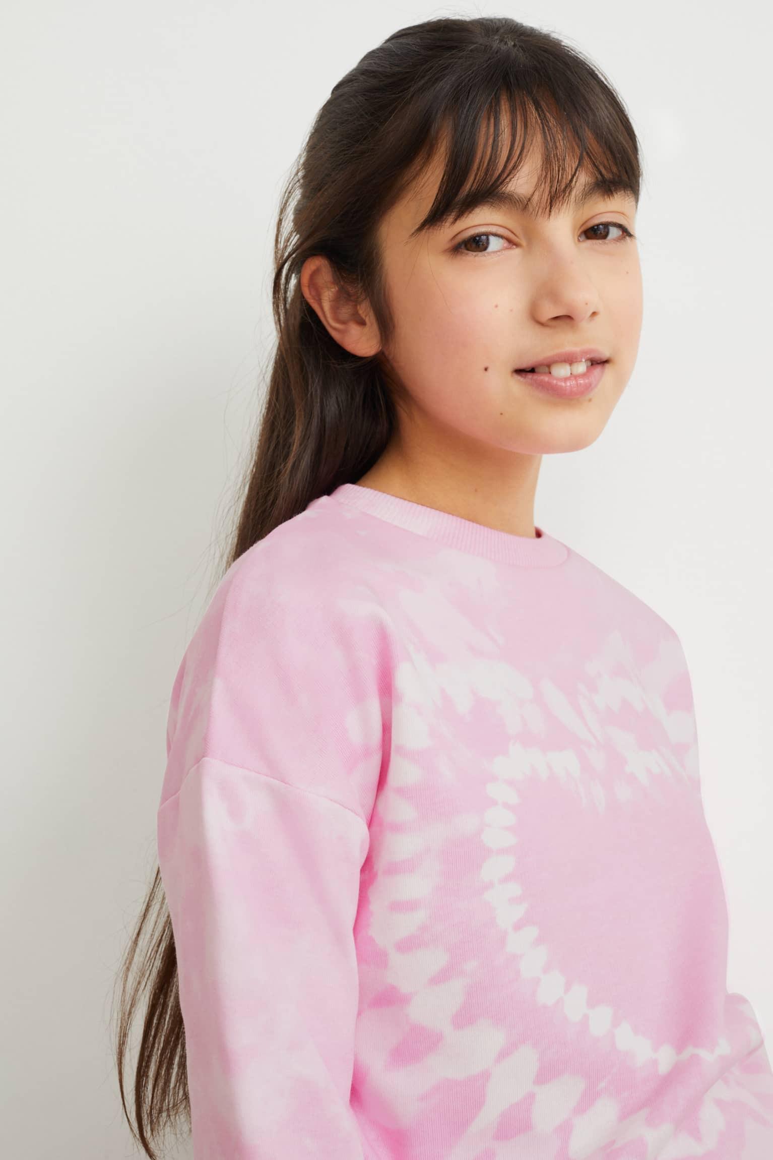 Свитшот для девочки C&A 146-152 Голубой (2195100) - фото 3 Свитшот для девочки C&A 146-152 Голубой (2195100) - фото 3