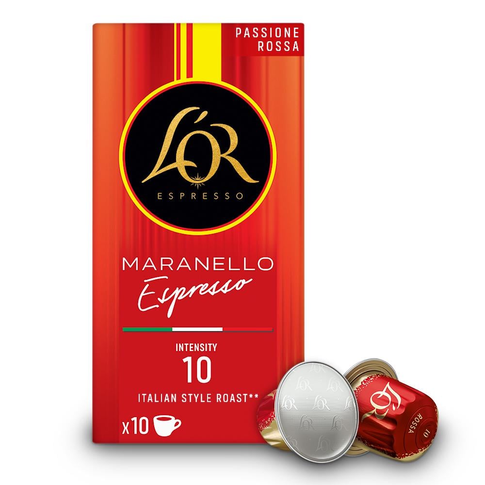 Кофе в капсулах L'OR Passione Rossa Espresso Maranello 10 шт. (dul1002)