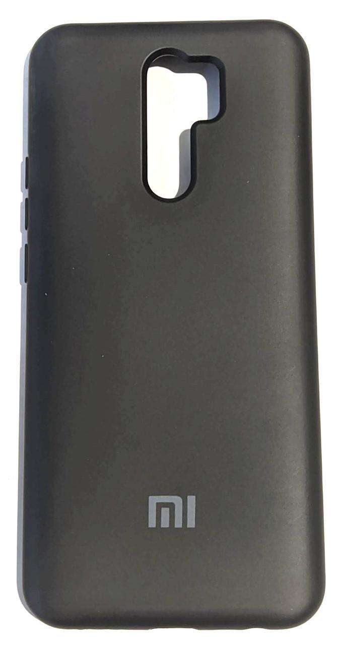 Силікон Silicone Case Xiaomi REDMI 9 BLACK