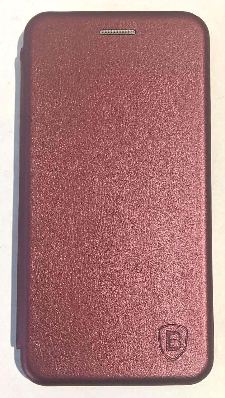 Чохол-книжка "Classy Level" для iPhone X/XS бордовий