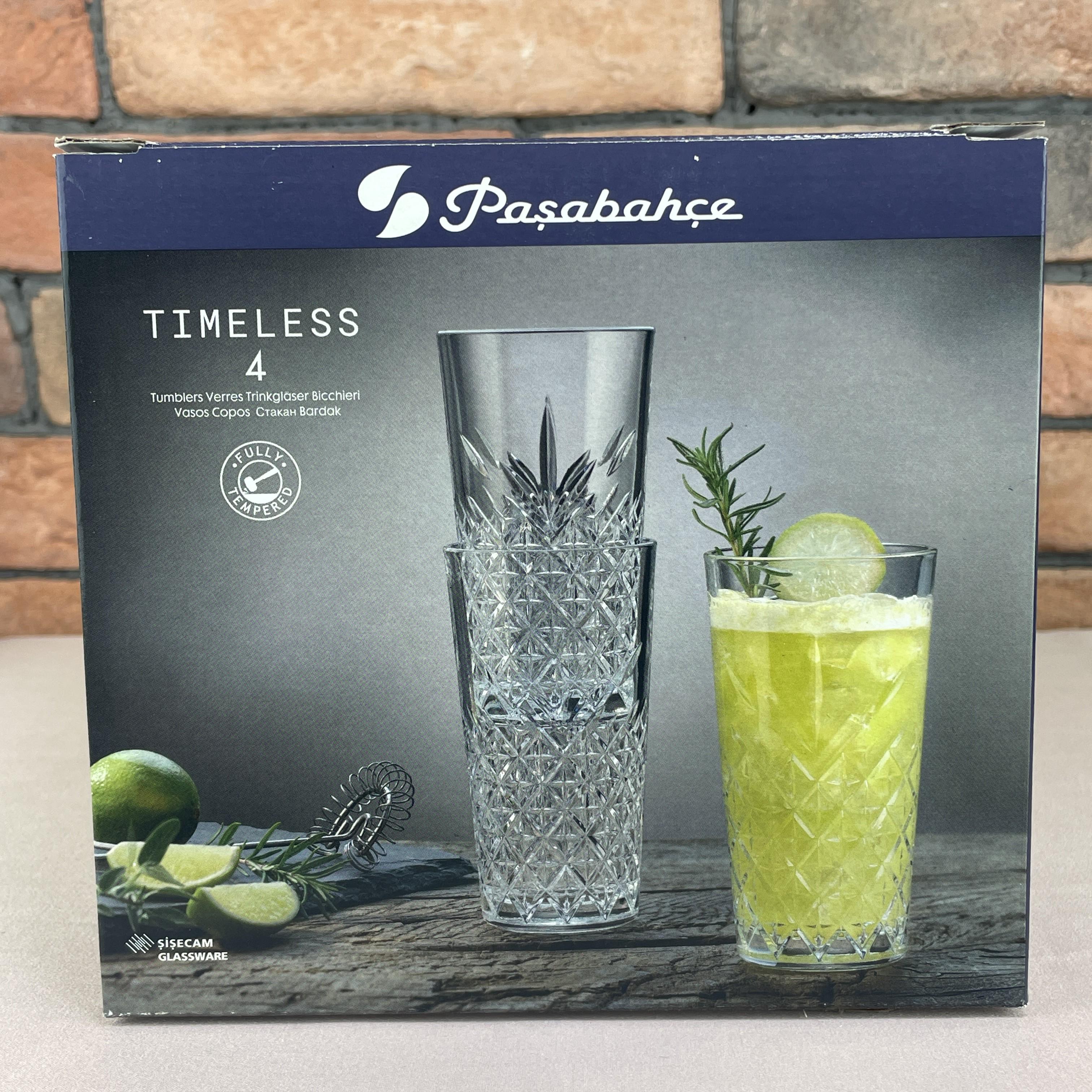Набір стаканів для напоїв та коктейлів Pasabahce Timeless ПУ 520055 470 мл 4 шт. - фото 1
