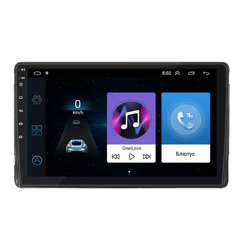 Автомагнитола штатная Lesko для TOYOta Matrix I E130 2002-2008 9" 1/16Gb Wi-Fi GPS Base MOB