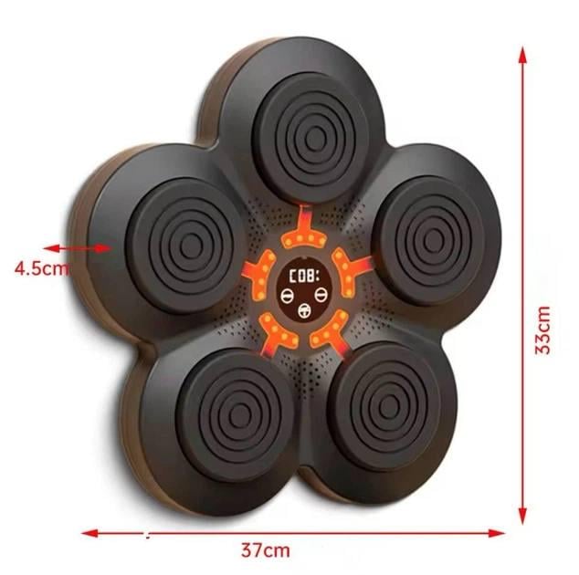 Тренажер для боксу Настінна боксерська мішень Ромашка з музикою та підсвічуванням на 5 цілей (cce61360) - фото 8 Тренажер для боксу Настінна боксерська мішень Ромашка з музикою та підсвічуванням на 5 цілей (cce61360) - фото 8