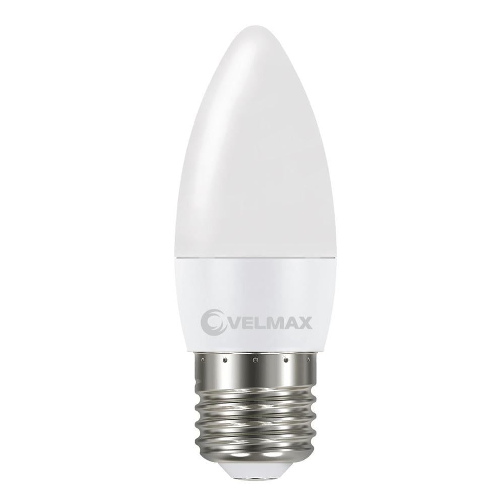 LED-лампа Velmax EMC V-C37 4W E27 4100K 400 Lm (28686586)