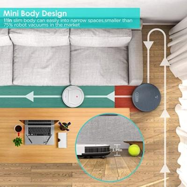 Робот-пилосос Lefant M210 (27470820) - фото 2 Робот-пилосос Lefant M210 (27470820) - фото 2