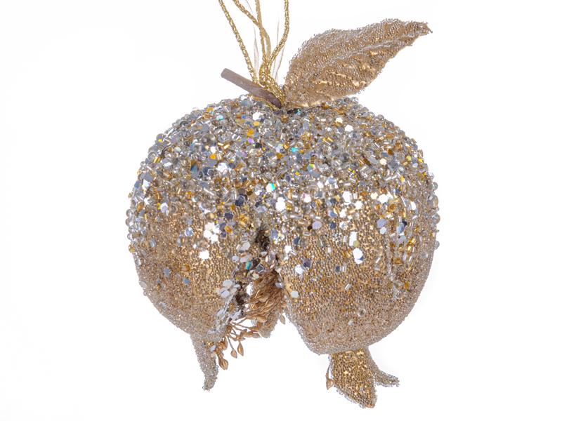 Елочное украшение Elen Гранат (66-037)
