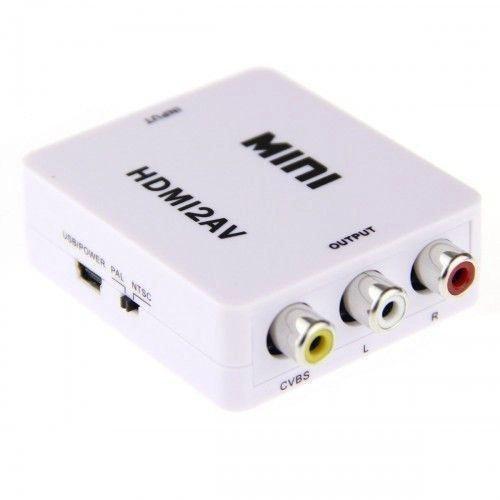 Конвертер HDMI to AV RCA av UKC Z001 перехідник/перетворювач