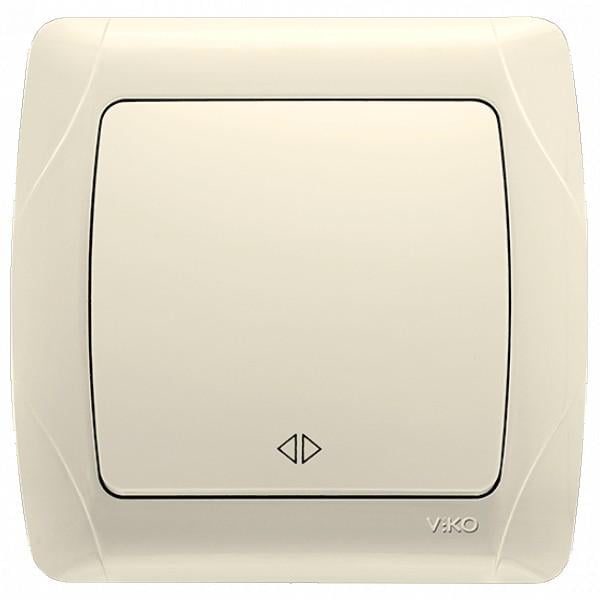 Переключатель маршевый крестовый Carmen Кремовый (90562031) Переключатель маршевый крестовый Carmen Кремовый (90562031)