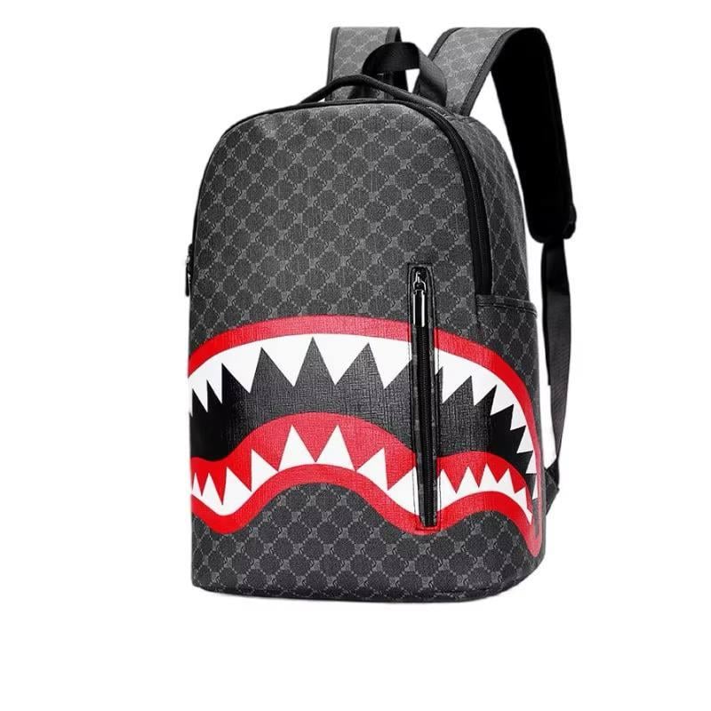 Рюкзак з акулою Shark молодіжний з відділом для ноутбука
