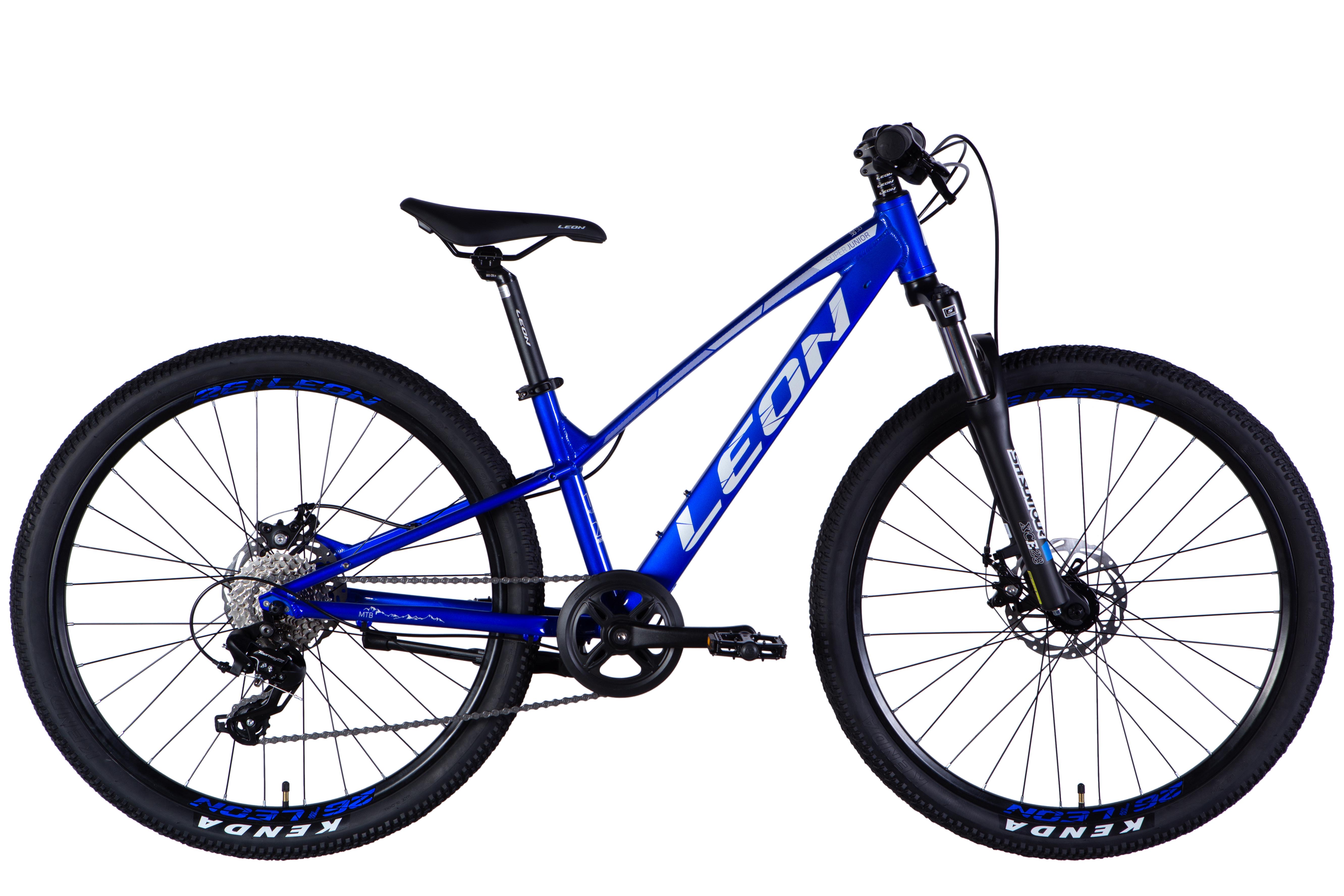 Велосипед Leon 2025 SUPER JUNIOR DD CS AL 26" рама 13" Синий (OPS-LN-26-111) Велосипед Leon 2025 SUPER JUNIOR DD CS AL 26" рама 13" Синий (OPS-LN-26-111)