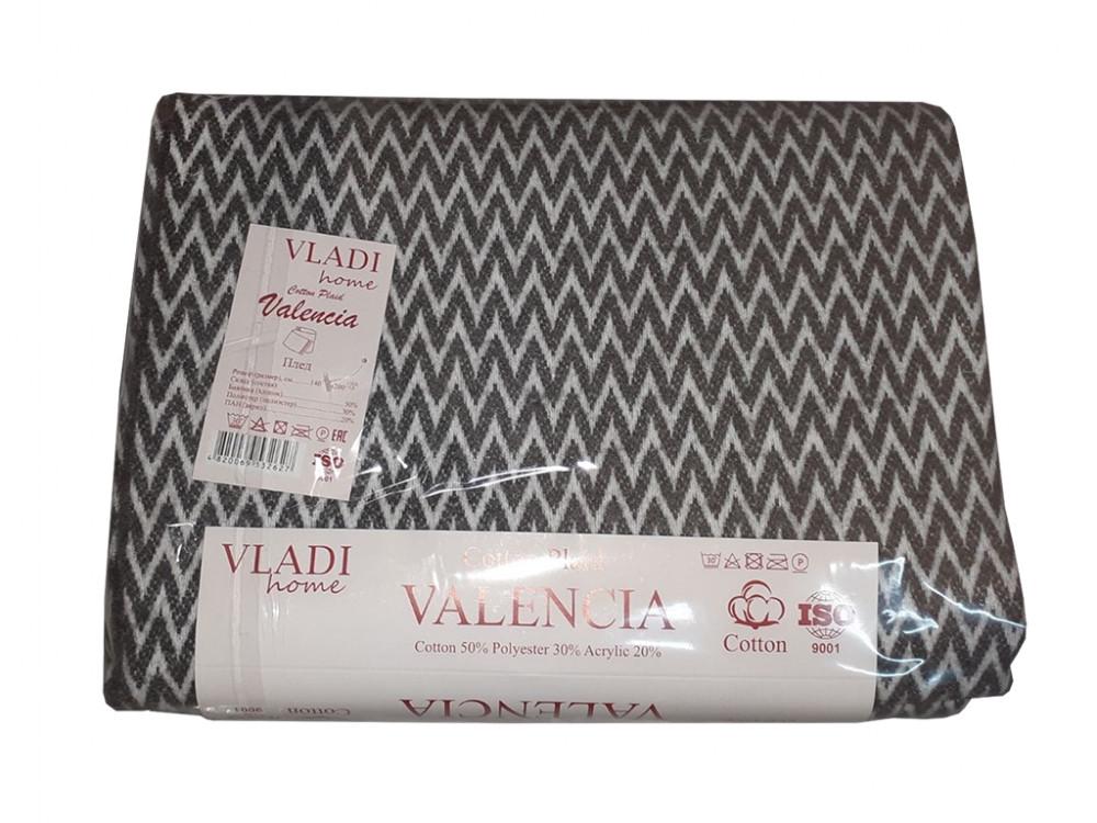 Плед бавовняний Vladi Валенсія №1 Antonio 140х200 Біло-касторовый (2000024822) - фото 1 Плед бавовняний Vladi Валенсія №1 Antonio 140х200 Біло-касторовый (2000024822) - фото 1