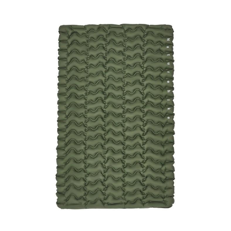 Матрас туристический надувной двухместный Naturehike CNK2550WS019 200x125x6,5 см Green (6977465869593)