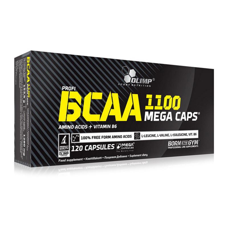 Амінокислоти Olimp BCAA 1100 Mega tabs 120 капс. (00090-01)