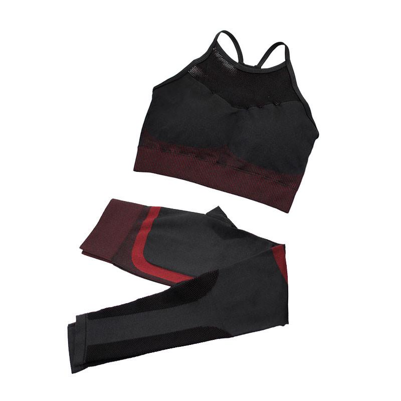 Комплект женский Lesko The Queen Jane 2002 M Red/Black