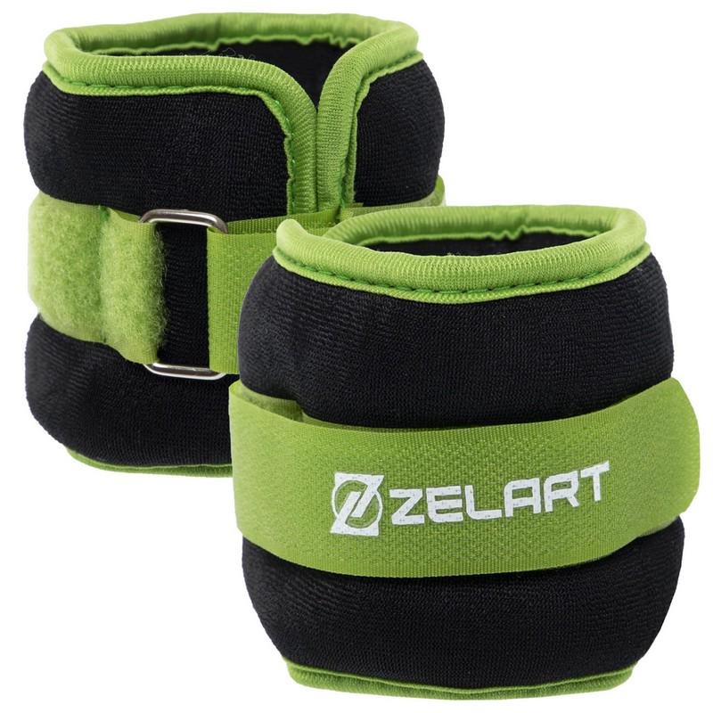 Обтяжувачі-манжети для рук та ніг Zelart Pro 2х0,5 кг Салатовий (FI-2502-1_Салатовый) - фото 5 Обтяжувачі-манжети для рук та ніг Zelart Pro 2х0,5 кг Салатовий (FI-2502-1_Салатовый) - фото 5