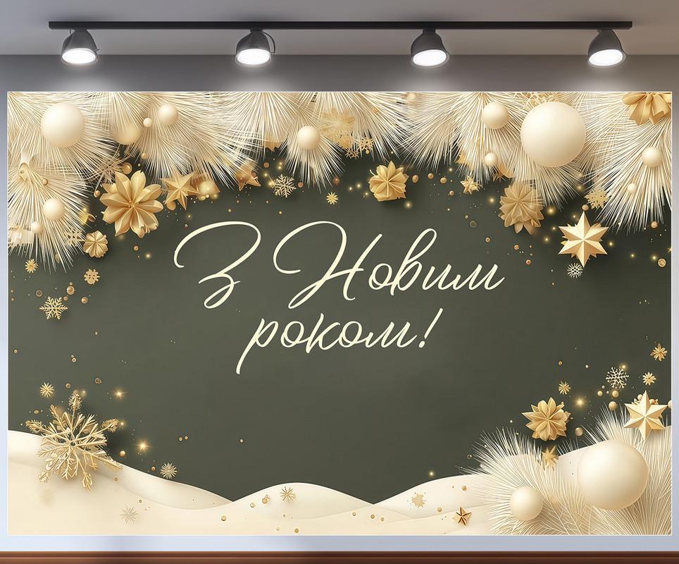 Баннер-фотозона Новый год 240x160 см №46302 Баннер-фотозона Новый год 240x160 см №46302