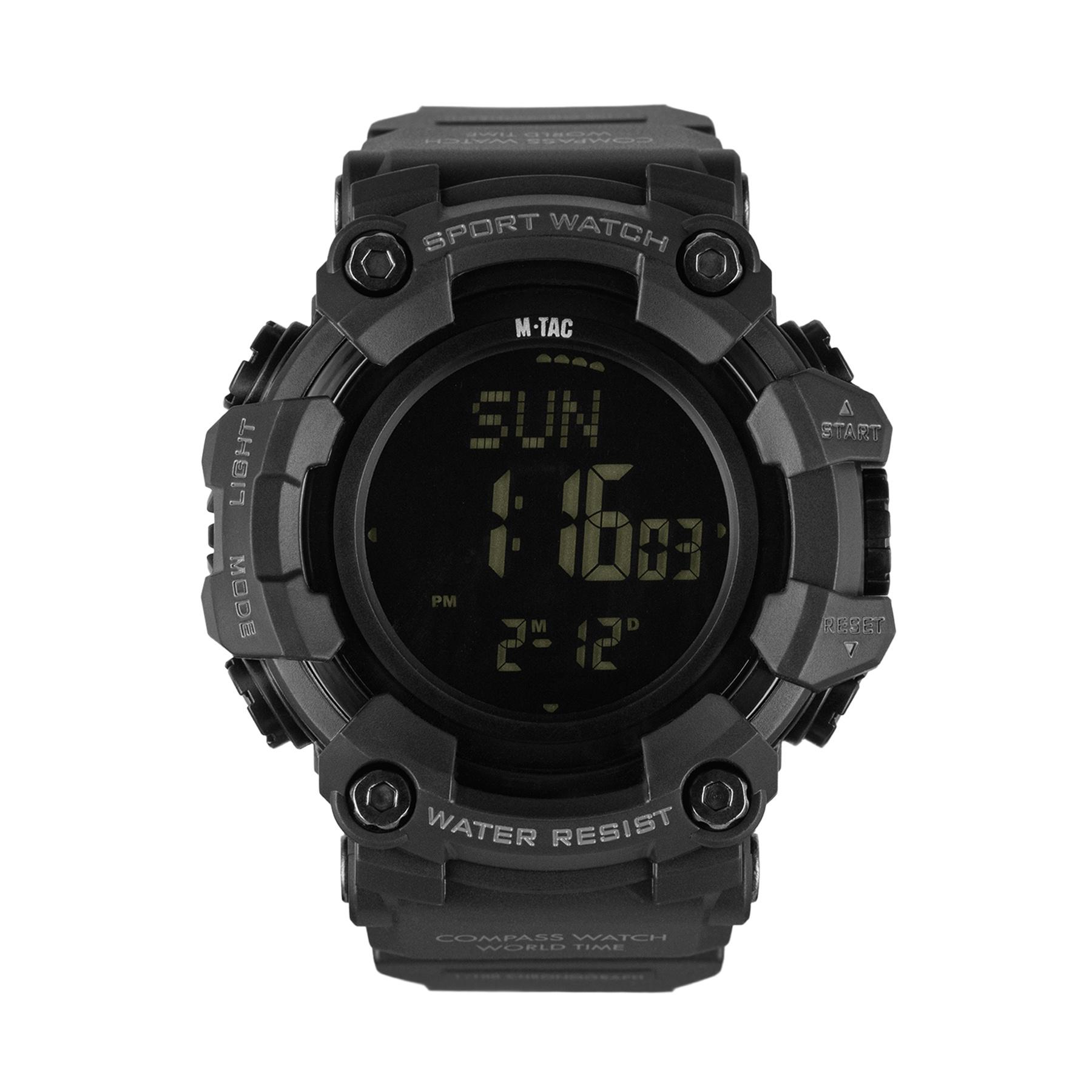 Наручний годинник тактичний M-Tac 2037 Black