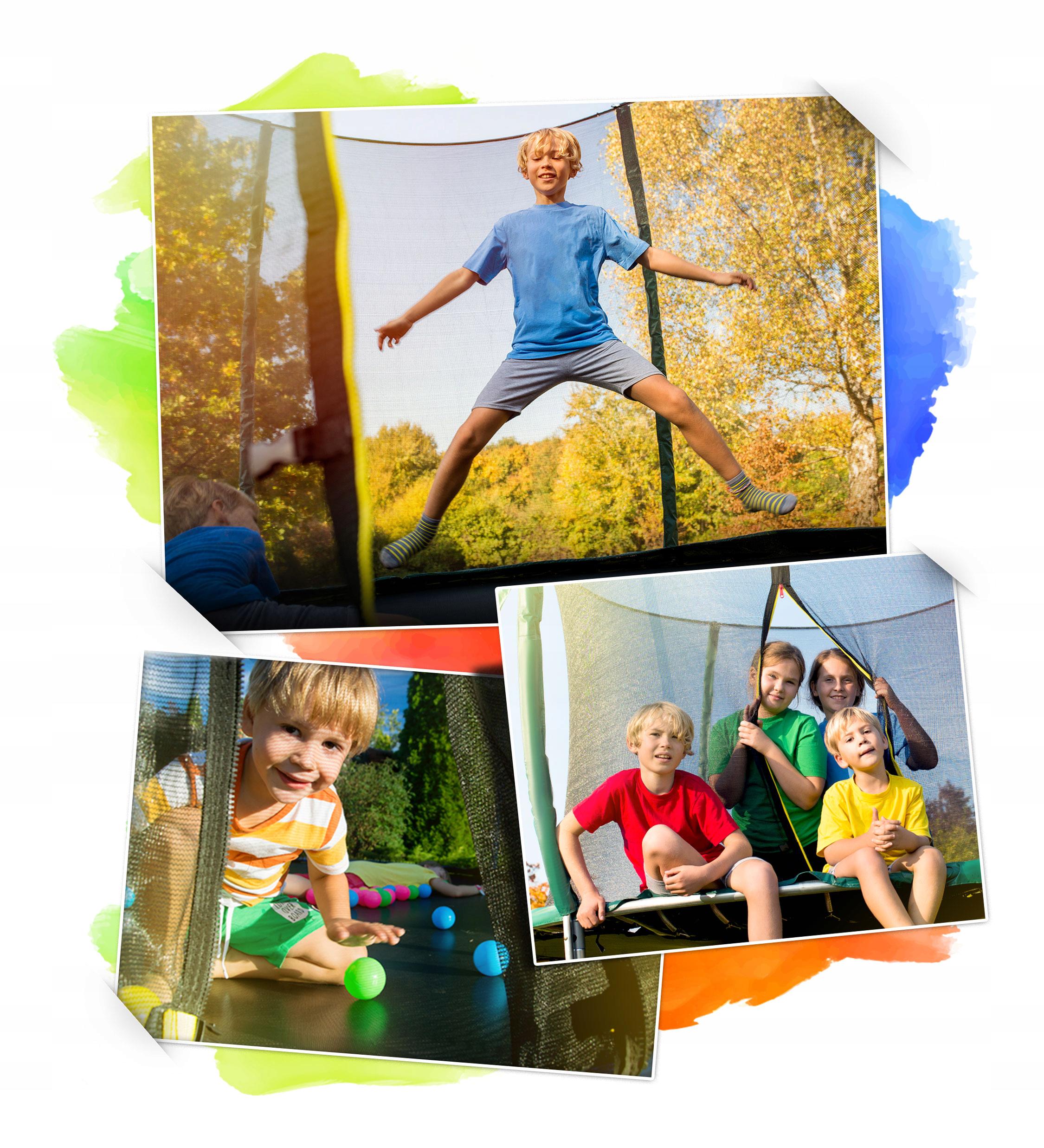 Батут с сеткой Neo-Sport NS-08C201 d 8 244-252 см Черный - фото 4