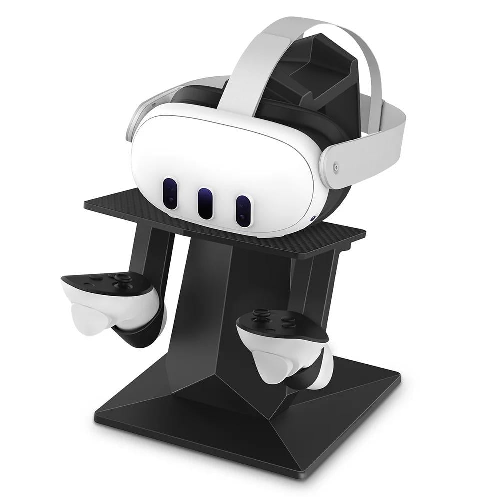 Стенд подставка для Meta Quest 3 и других VR гарнитур Black (ACS-SPMQ3AObl)