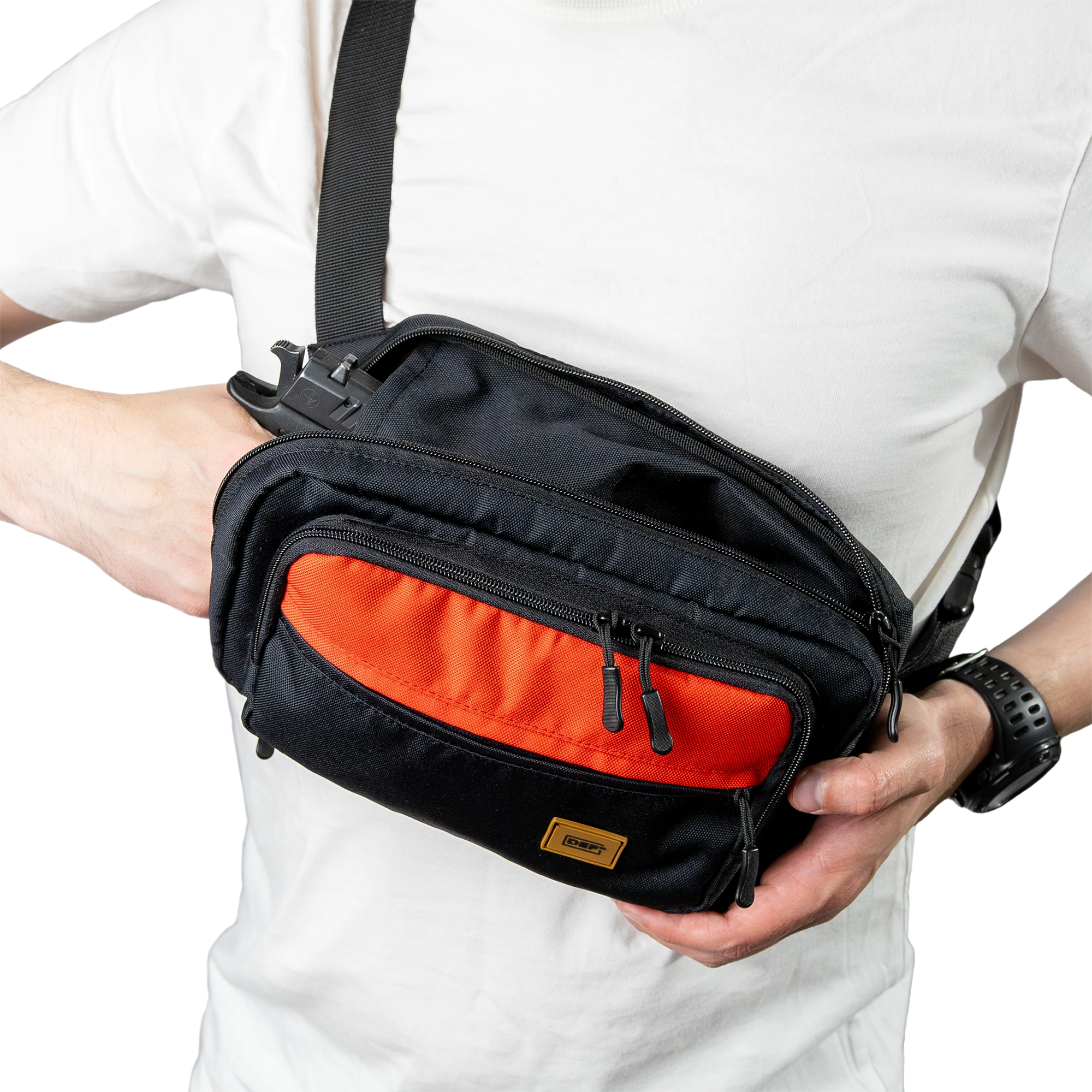 Сумка-кобура Saturn DEFua Black/Red - фото 4 Сумка-кобура Saturn DEFua Black/Red - фото 4