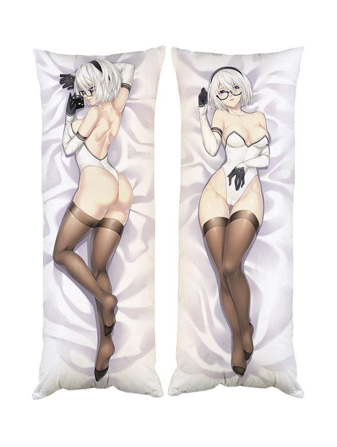 Подушка дакимакура NieR: Automata декоративная ростовая для обнимания 60x200 см двусторонняя (1834034129)