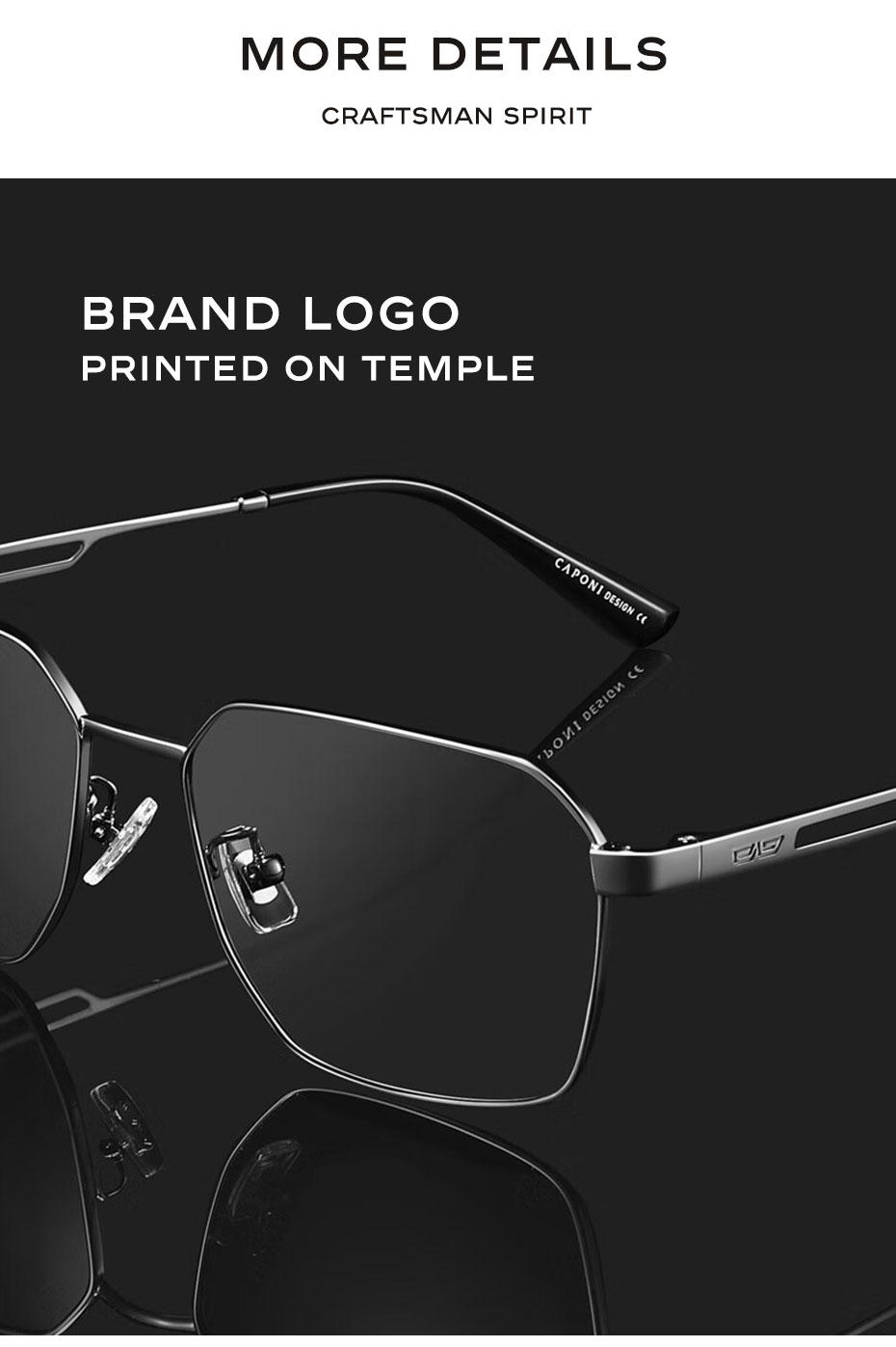 Солнцезащитные очки поляризованные Caponi BS24708 фотохромные Серый (22746) - фото 7 Солнцезащитные очки поляризованные Caponi BS24708 фотохромные Серый (22746) - фото 7