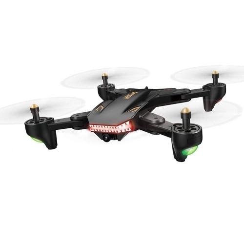 Квадрокоптер VISUO XS809SHW Mini Drone с камерой 2,0 Mp Черный (SUN3448) - фото 2