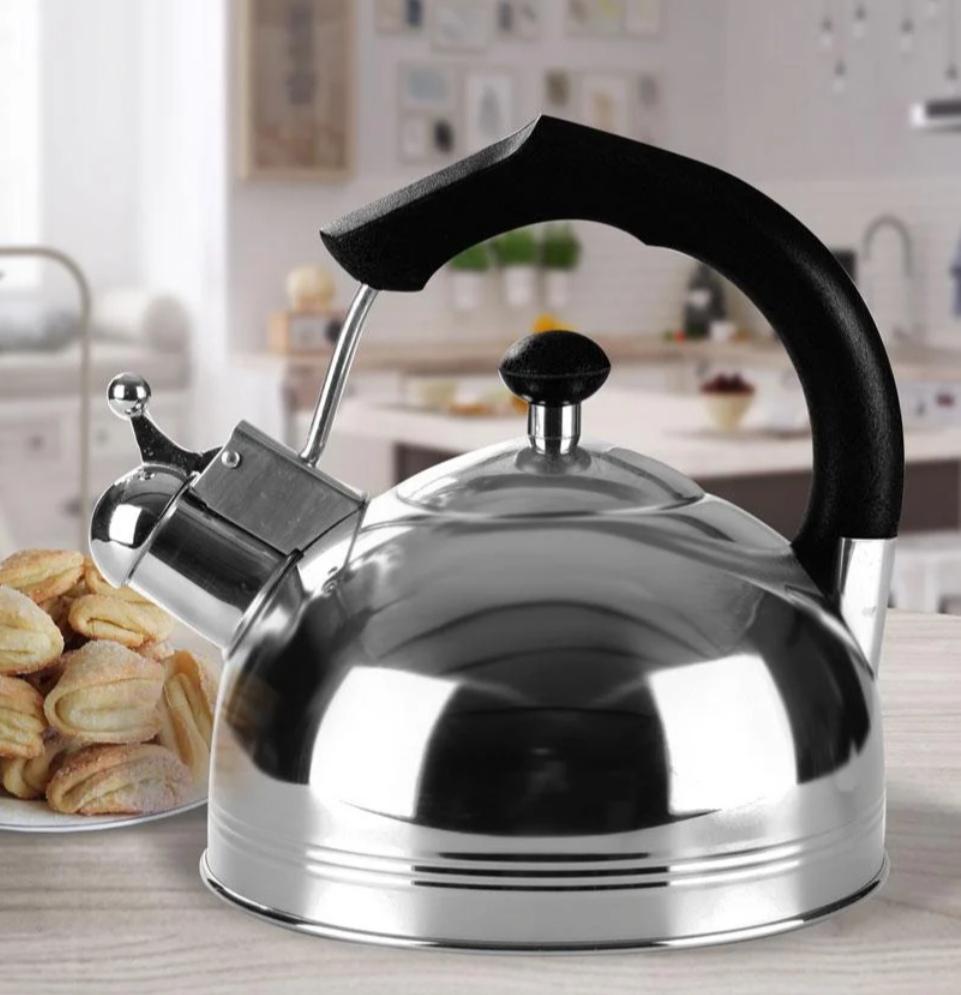 Чайник со свистком Edenberg EB-3557 с индукционным дном 3 л - фото 2 Чайник со свистком Edenberg EB-3557 с индукционным дном 3 л - фото 2